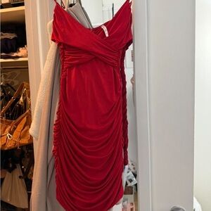 Lucy in the Sky Red Mini Dress